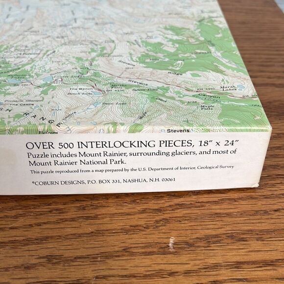 Coburg Design Mount Rainier National Park Puzzle 500 pieces - Picture 3 of 5